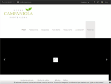 Tablet Screenshot of campaniola.es